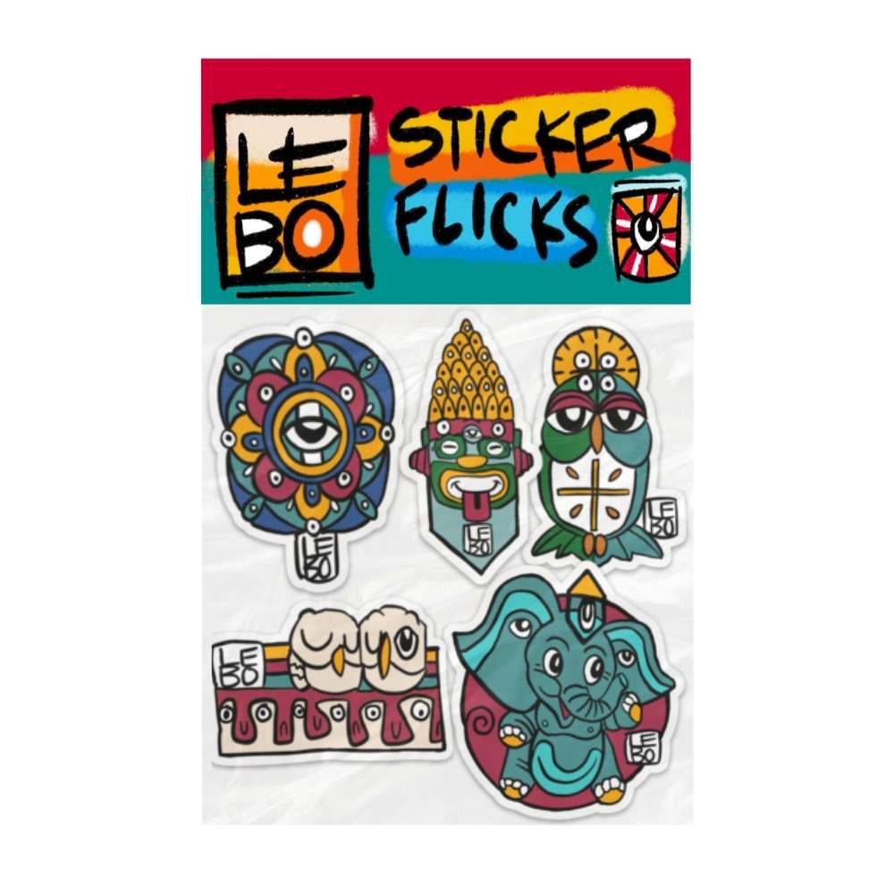 The Wearer, What and Who Collection - Lebo Sticker Collection Set